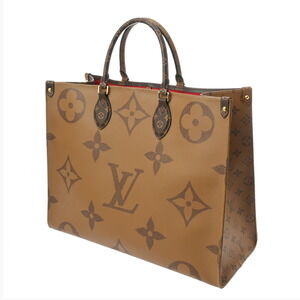 Louis Vuitton Go bag the On Monogram brown canvas tote handbag Giant